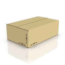 Картонная коробка 330*200*100 мм Т-23 бур.