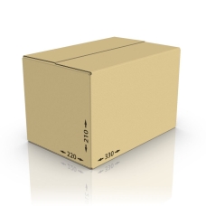 Картонная коробка 330*220*210 мм Т-22 бур.