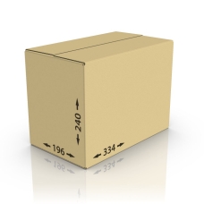 Картонная коробка 334*196*240 мм Т-23 бур.