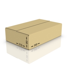 Картонная коробка 340*210*80 мм Т-23 бур.
