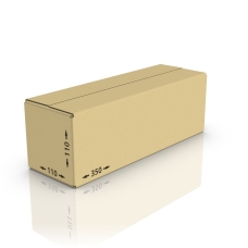 Картонная коробка 350*110*110 мм, Т-23 бур.