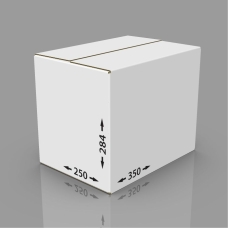Картонная коробка 350*250*284 мм Т-23 бел