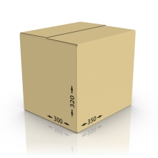 Картонная коробка 350*300*320 мм, Т-24 бур.