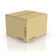 Картонная коробка 350*320*225 мм Т-24 бурый