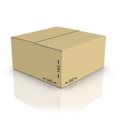 Картонная коробка 350*345*165 мм, Т-23 бур.