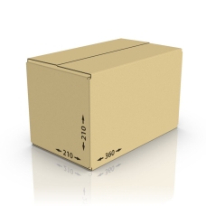 Картонная коробка 360*210*210 мм П-32 бурый