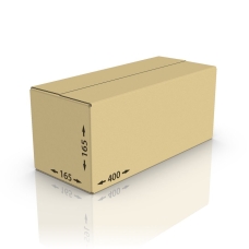 Картонная коробка 400*165*165 мм, Т-23 бур.
