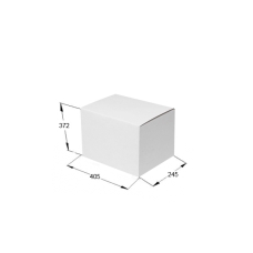 Картонная коробка 405*245*372 мм, Т-23 бел.