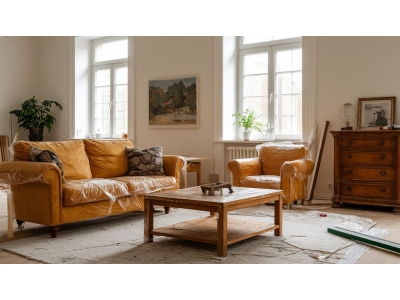 Как и чем защитить мебель во время ремонта